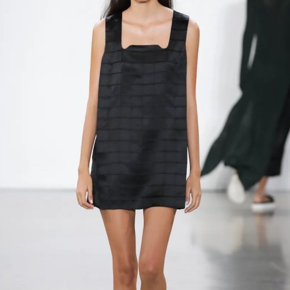Bevza Square Neckline Mini Dress Size SMALL - Picture 1 of 5